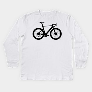 Canyon Aeroad Road Bike Silhouette Kids Long Sleeve T-Shirt